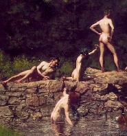The Swimming Hole, 1883