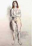 Raphael Soyer, nude