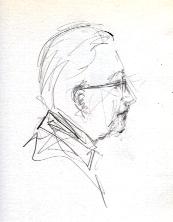 Sketch of a man
